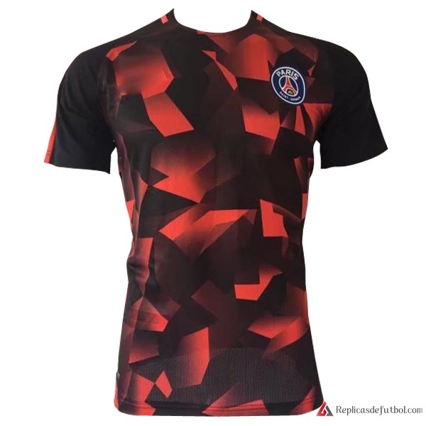 Camiseta Entrenamiento Paris Saint Germain 2017-2018 Negro Naranja